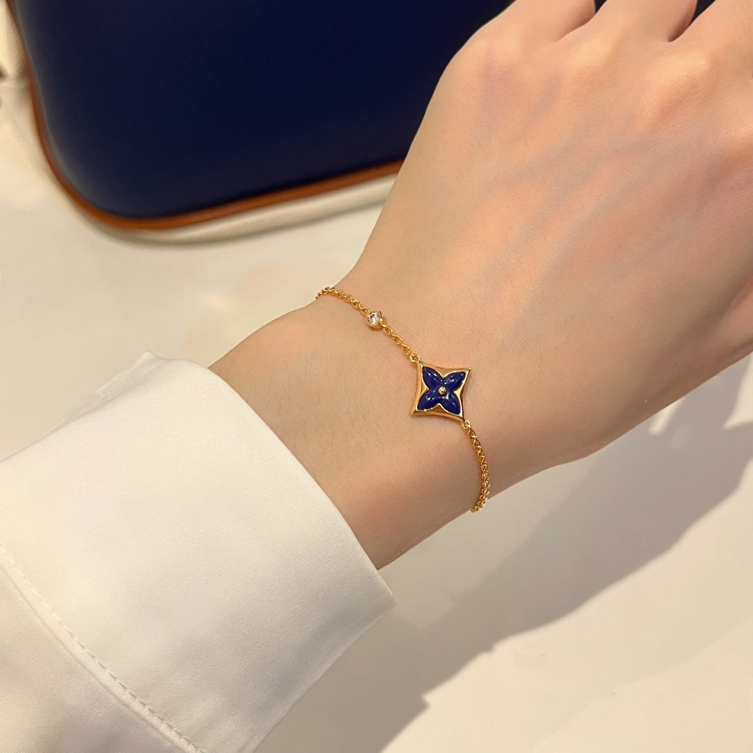 [Echo ]COLOR STAR PINK GOLD DIAMOND BRACELET