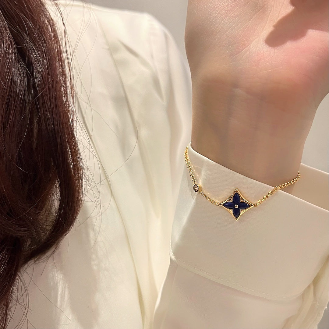 [Echo ]COLOR STAR PINK GOLD DIAMOND BRACELET