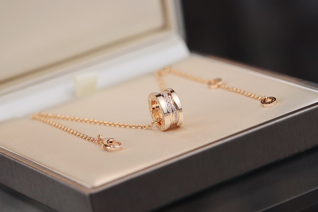 [Echo]ZERO 1 ROSÉGOLD-DIAMANT-HALSKETTE