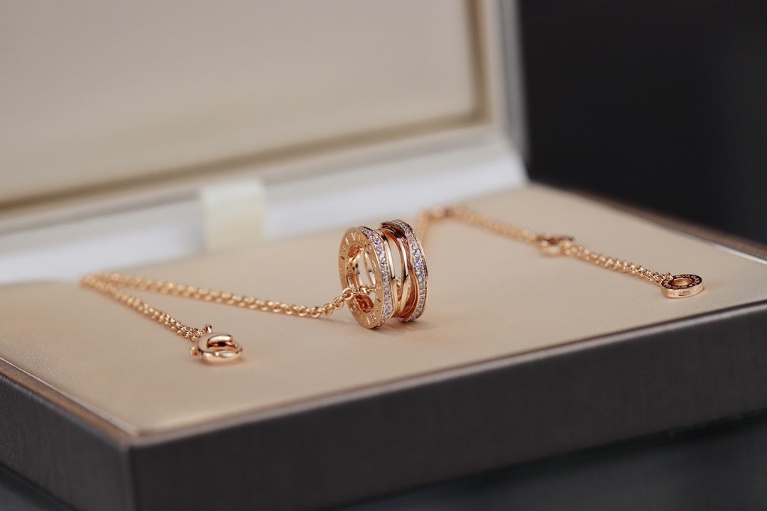 [Echo]ZERO 1 ROSA GOLD HALSKETTE