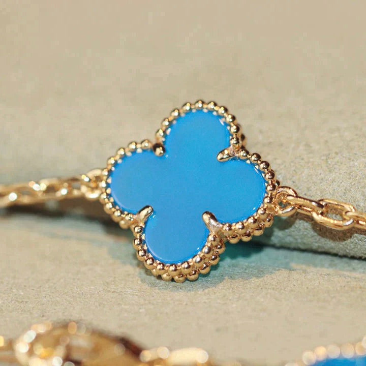 [Echo ]CLOVER 20 MOTIFS TURQUOISE GOLD