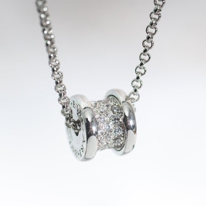 [Echo] ZERO 1 SILBERNE DIAMANT-HALSKETTE