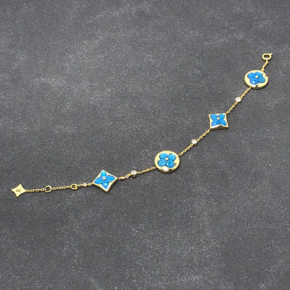 [Echo ]STAR AND SUN TURQUOISE 4 MOTIFS 3 DIAMONDS