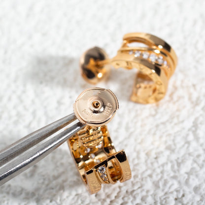 [Echo ]ZERO 1 PINK GOLD DIAMONDS EARRINGS