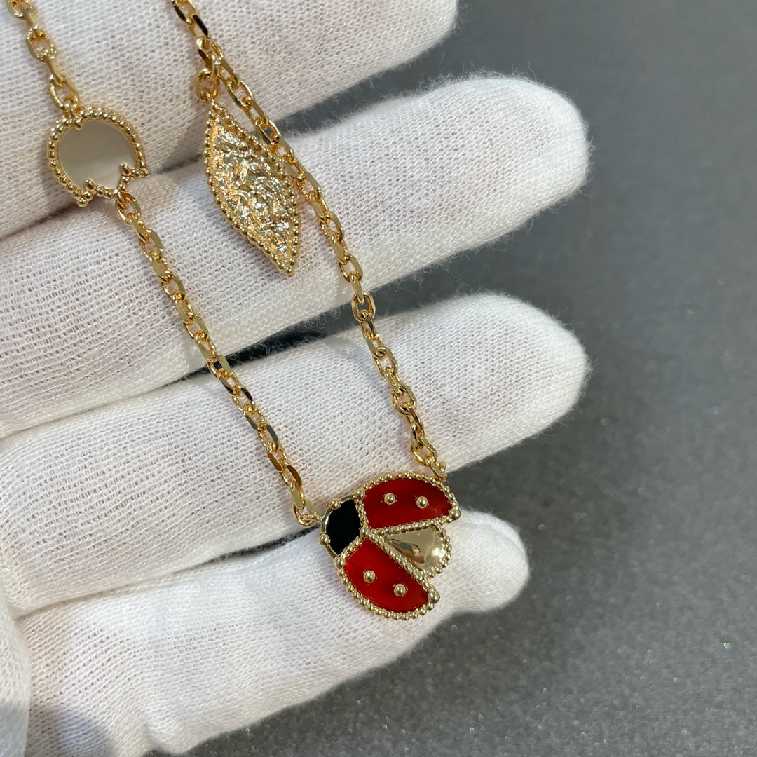 [Echo ]LUCKY SPRING 15 MOTIFS GOLD NECKLACE