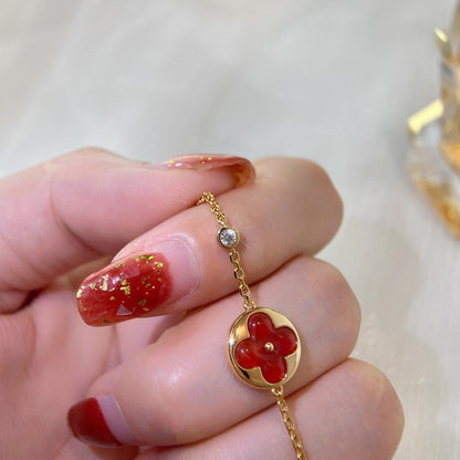 [Echo ]SUN PEDANT CARNELIAN BRACELET