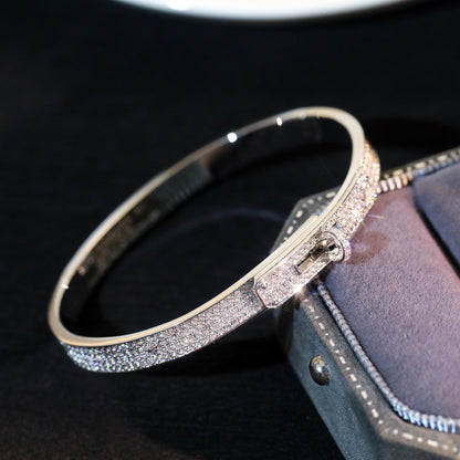 [Echo ]KELLY BRACELET DIAMOND PAVED