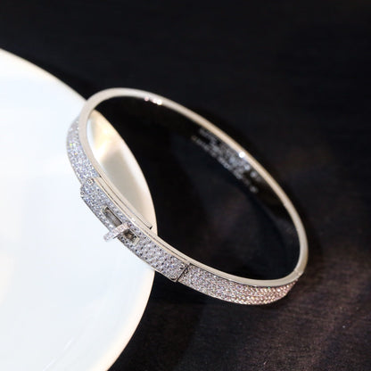 [Echo ]KELLY BRACELET DIAMOND PAVED