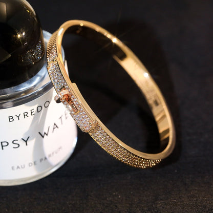 [Echo ]KELLY BRACELET DIAMOND PAVED