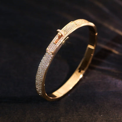 [Echo ]KELLY BRACELET DIAMOND PAVED