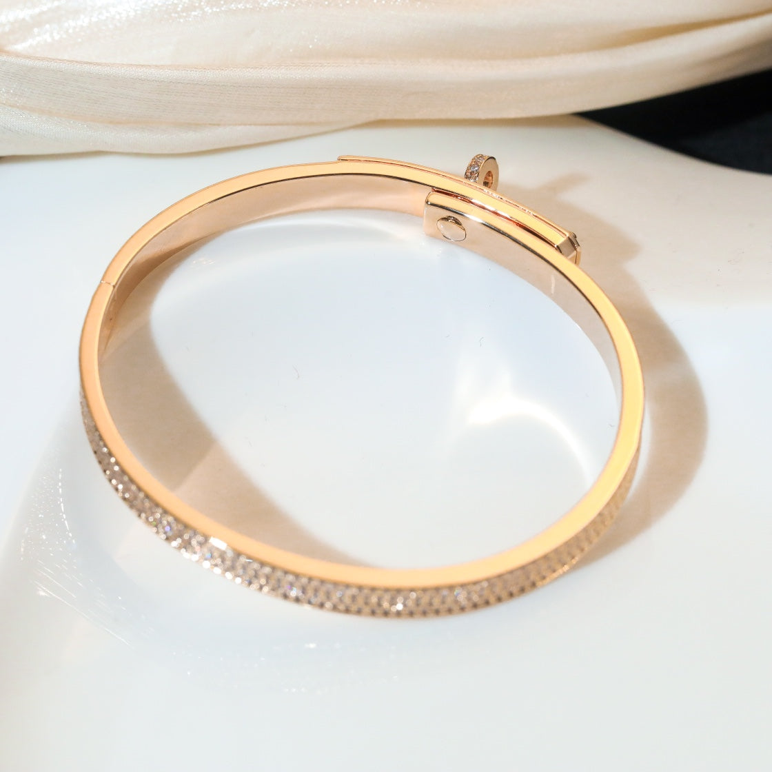 [Echo ]KELLY BRACELET DIAMOND PAVED