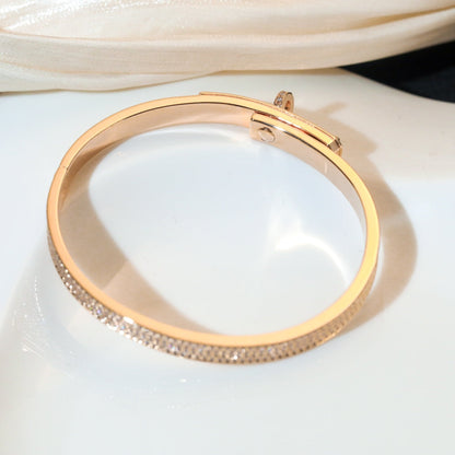 [Echo ]KELLY BRACELET DIAMOND PAVED