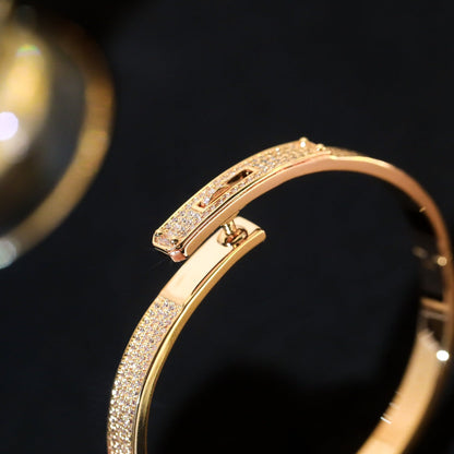[Echo ]KELLY BRACELET DIAMOND PAVED