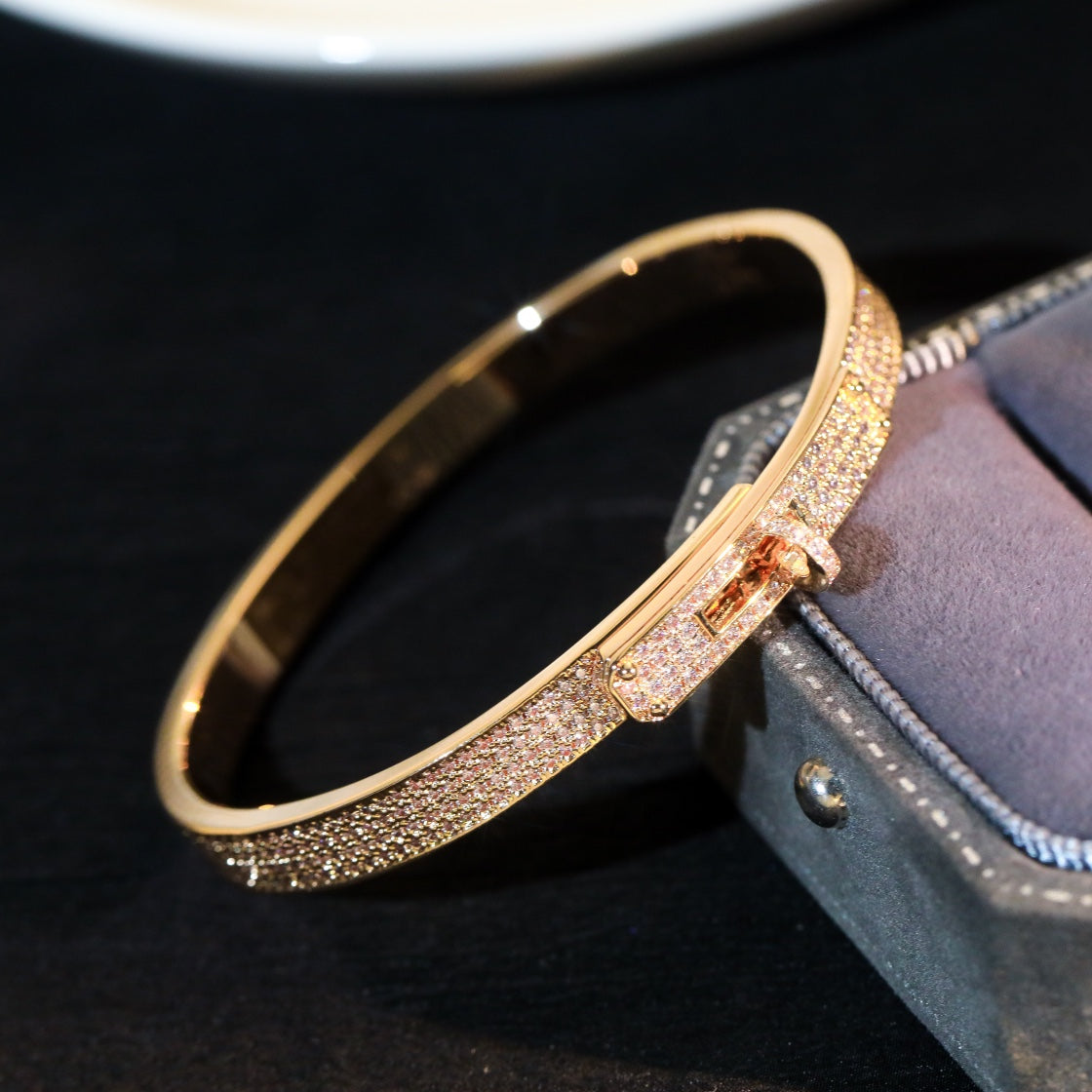 [Echo ]KELLY BRACELET DIAMOND PAVED