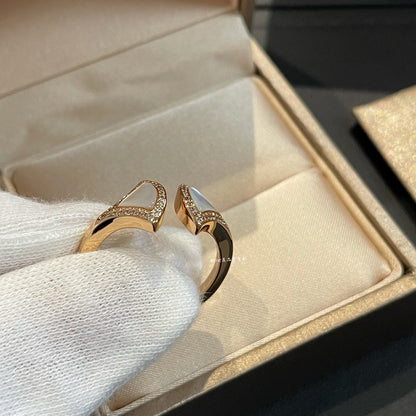 [Echo ]DREAM MOP DIAMOND OPEN RING