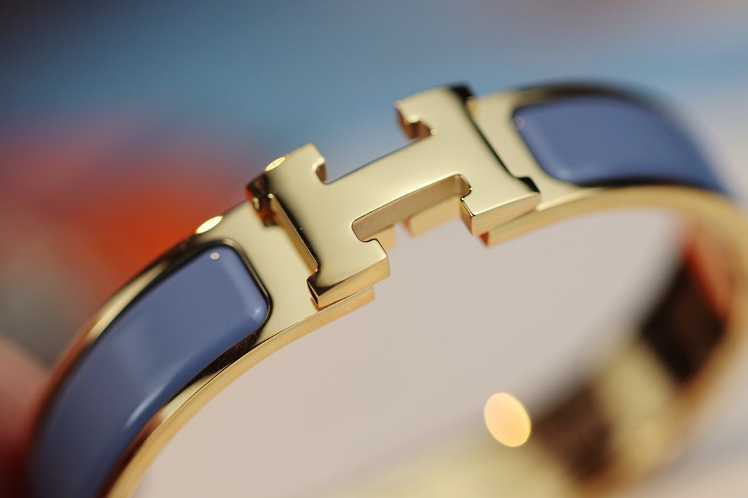 [エコー]Hブレスレット 12mm ブルーグレー
