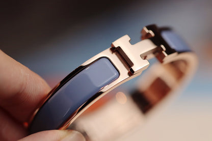 [エコー]Hブレスレット 12mm ブルーグレー