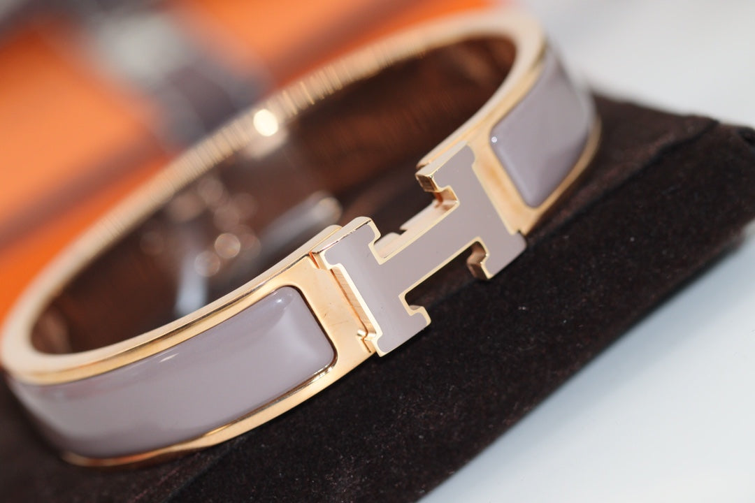 [Echo ]H BRACELET 12MM BROWN