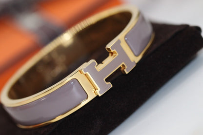 [Echo ]H BRACELET 12MM BROWN