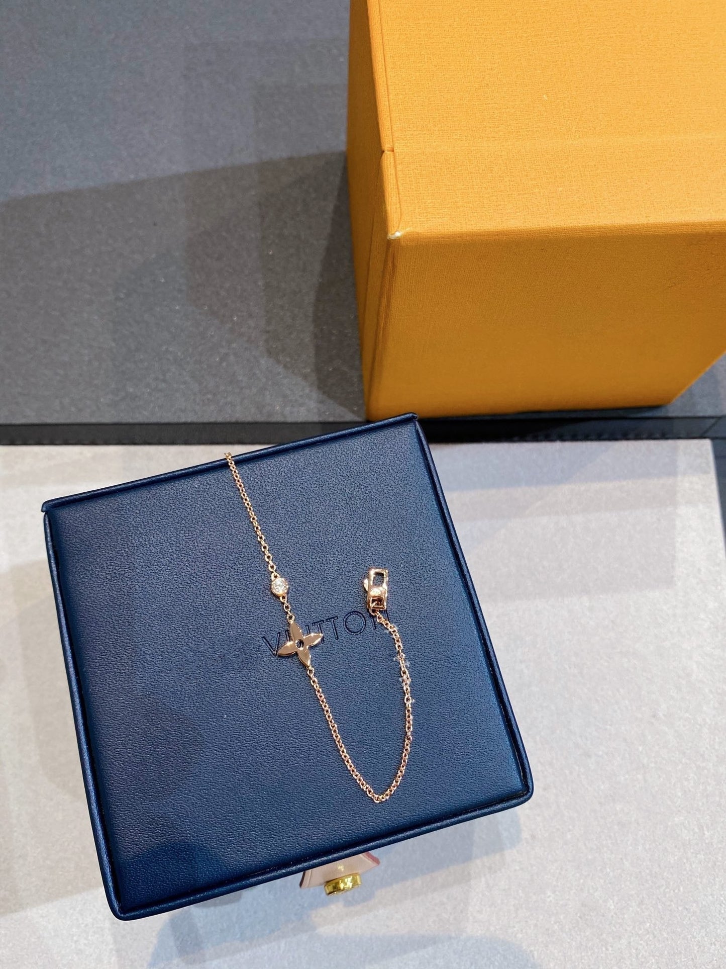 [Echo ]STAR DIAMOND PINK GOLD BRACELET