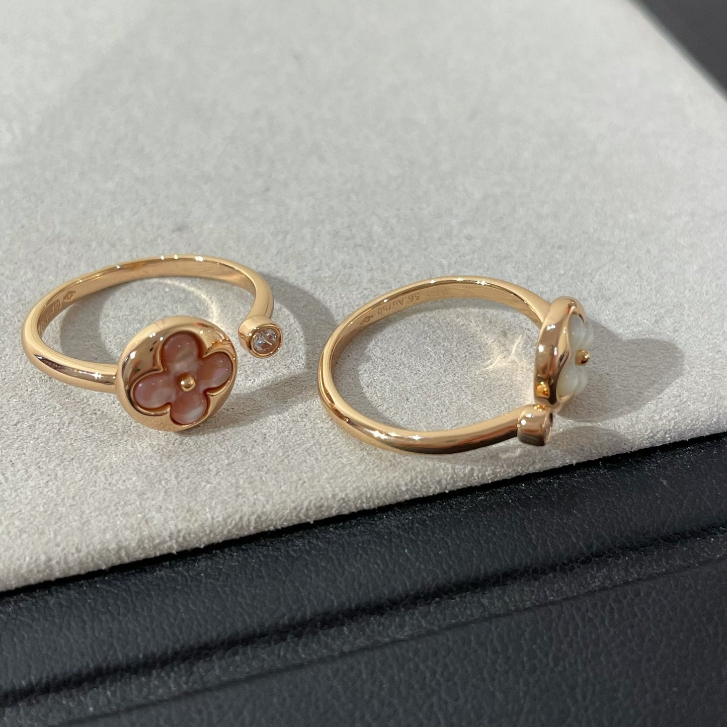 [Echo ]SUN 1 DIAMOND PINK MOP RING