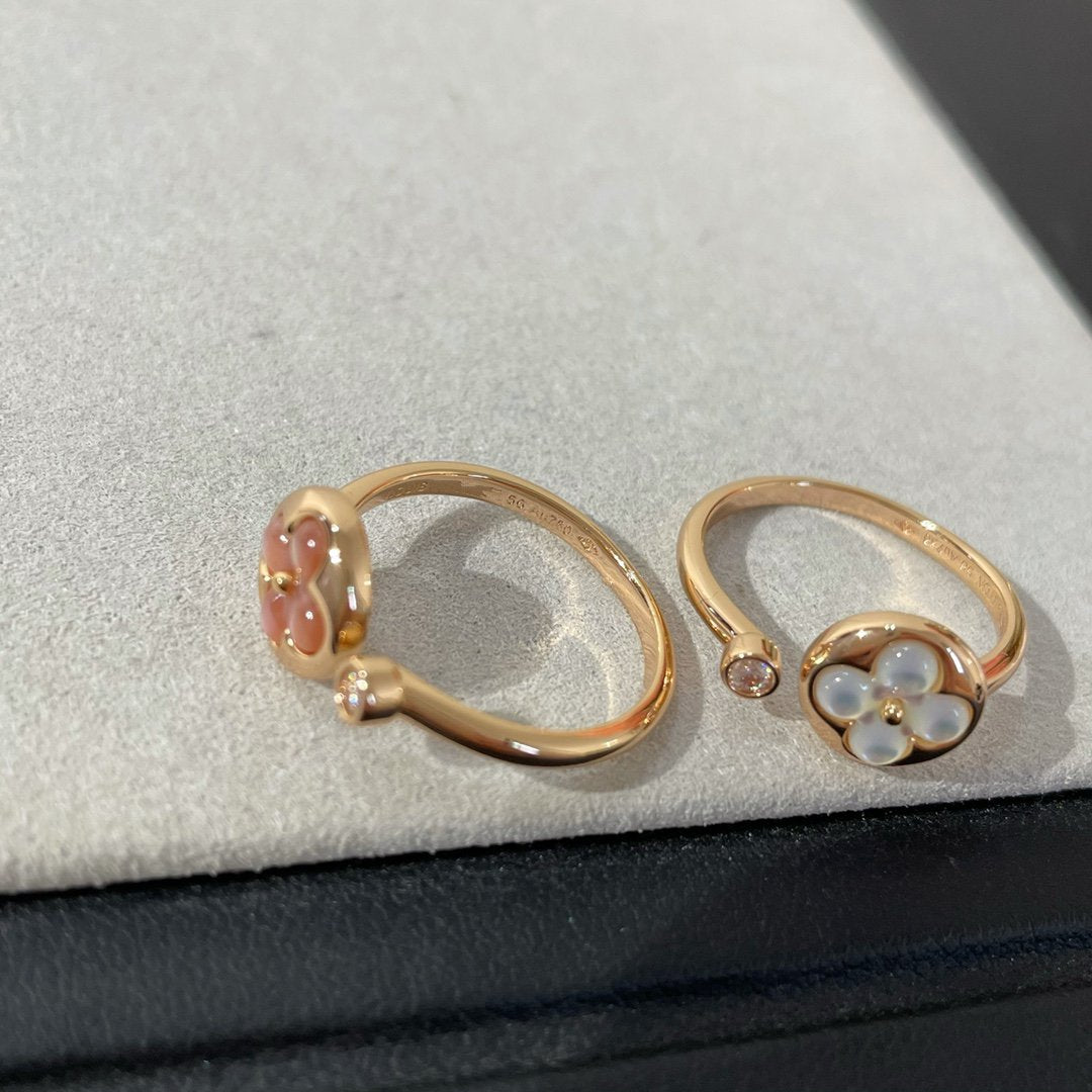 [Echo ]SUN 1 DIAMOND PINK MOP RING