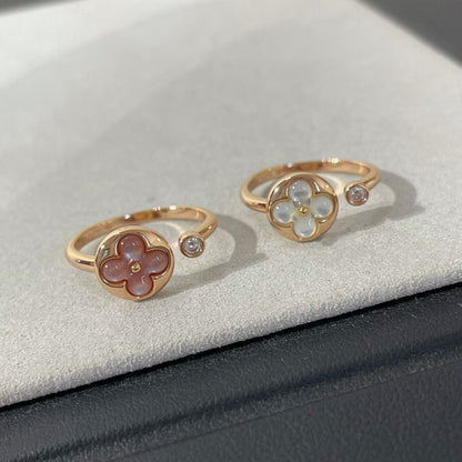 [Echo ]SUN 1 DIAMOND PINK MOP RING