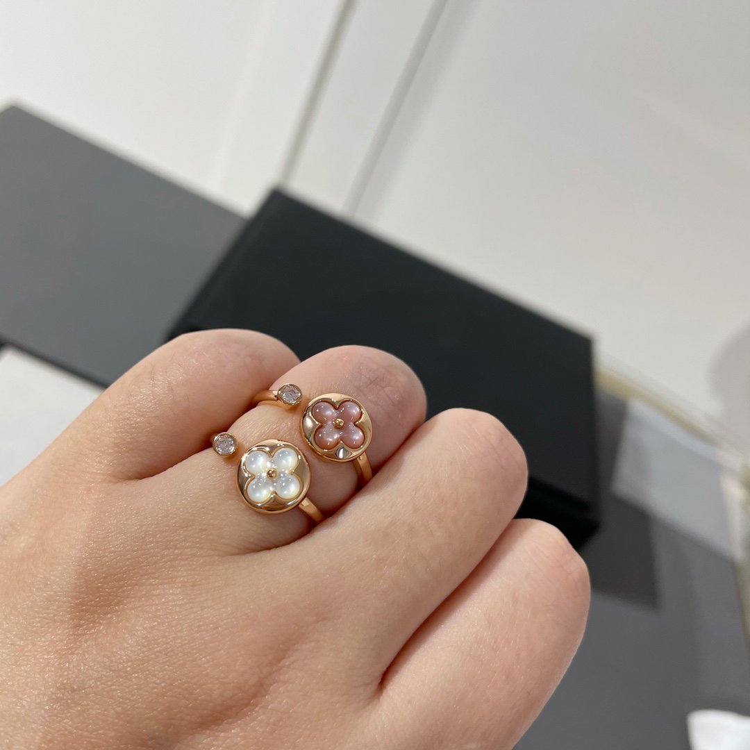 [Echo ]SUN 1 DIAMOND PINK MOP RING