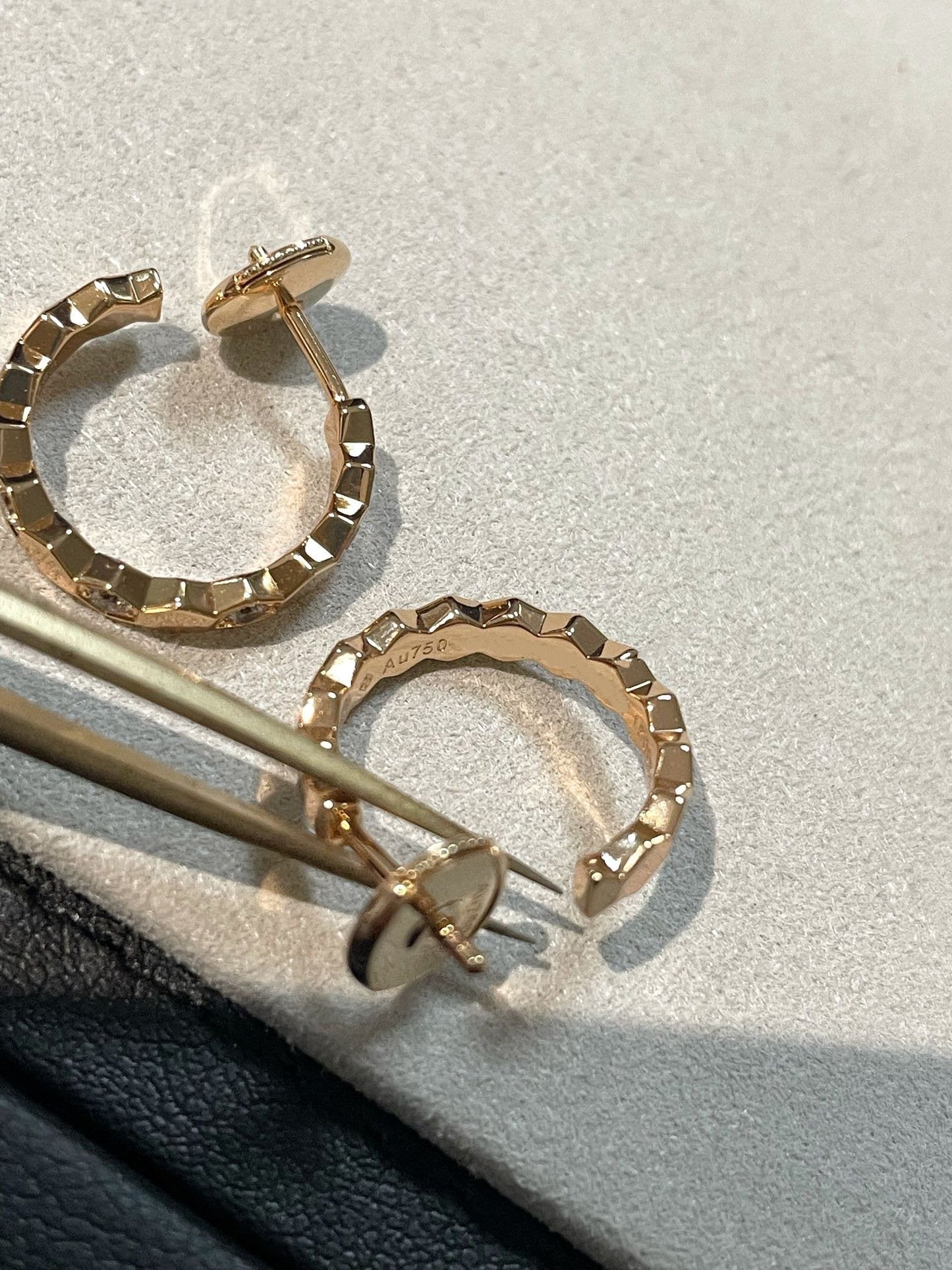 [Echo ]Hollow Design Four-Leaf Clover Flower Shape Ring