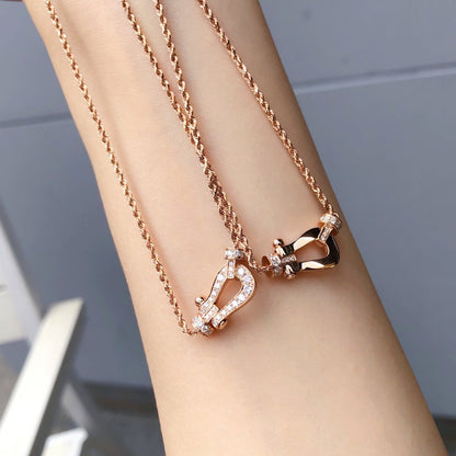 [Echo ]FORCE 10 PINK GOLD DIAMOND NECKLACE