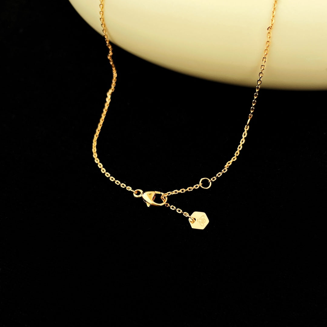 [Echo ]BEE MINI PEDANT DIAMOND NECKLACE