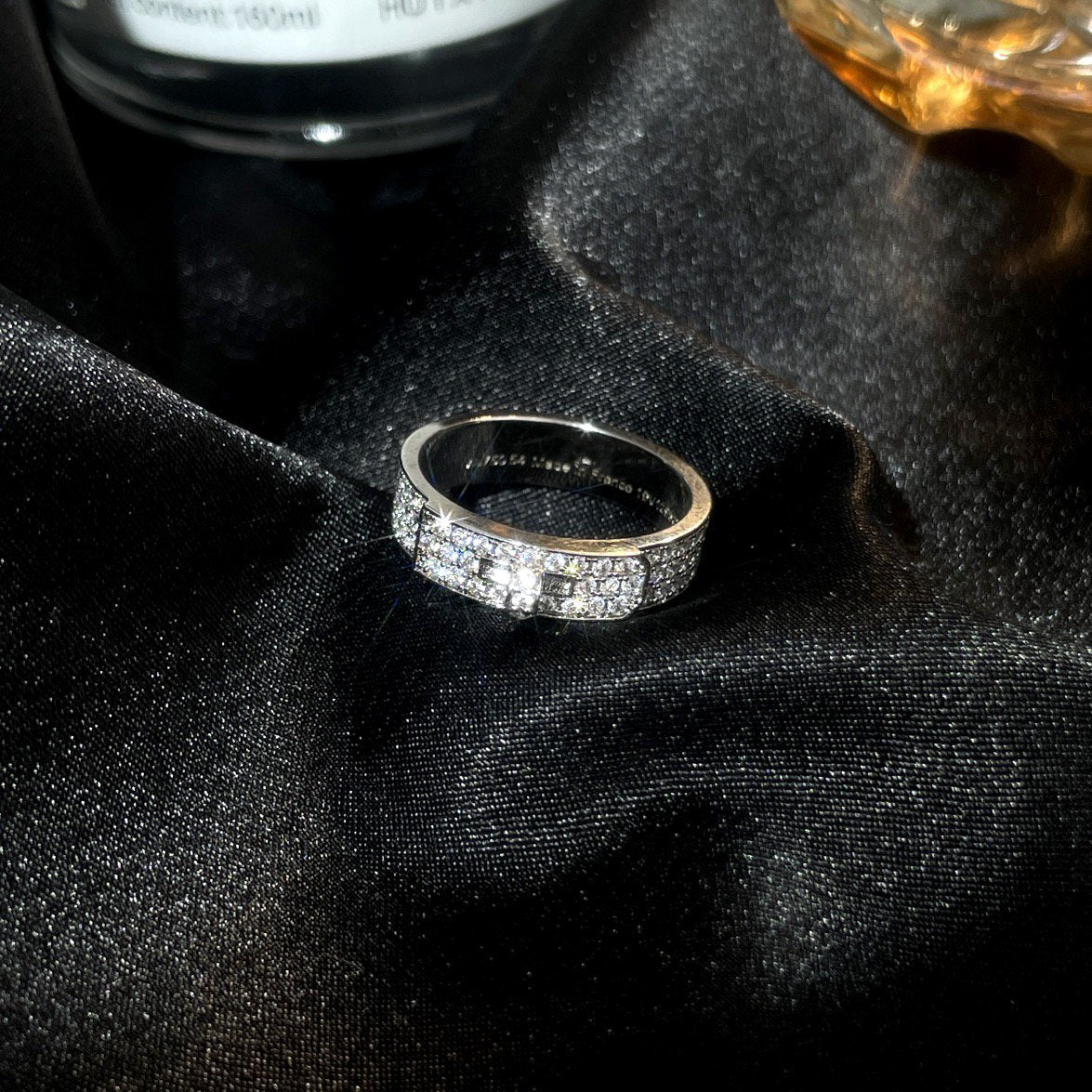 [Echo ]KELLY SILVER DIAMOND RING