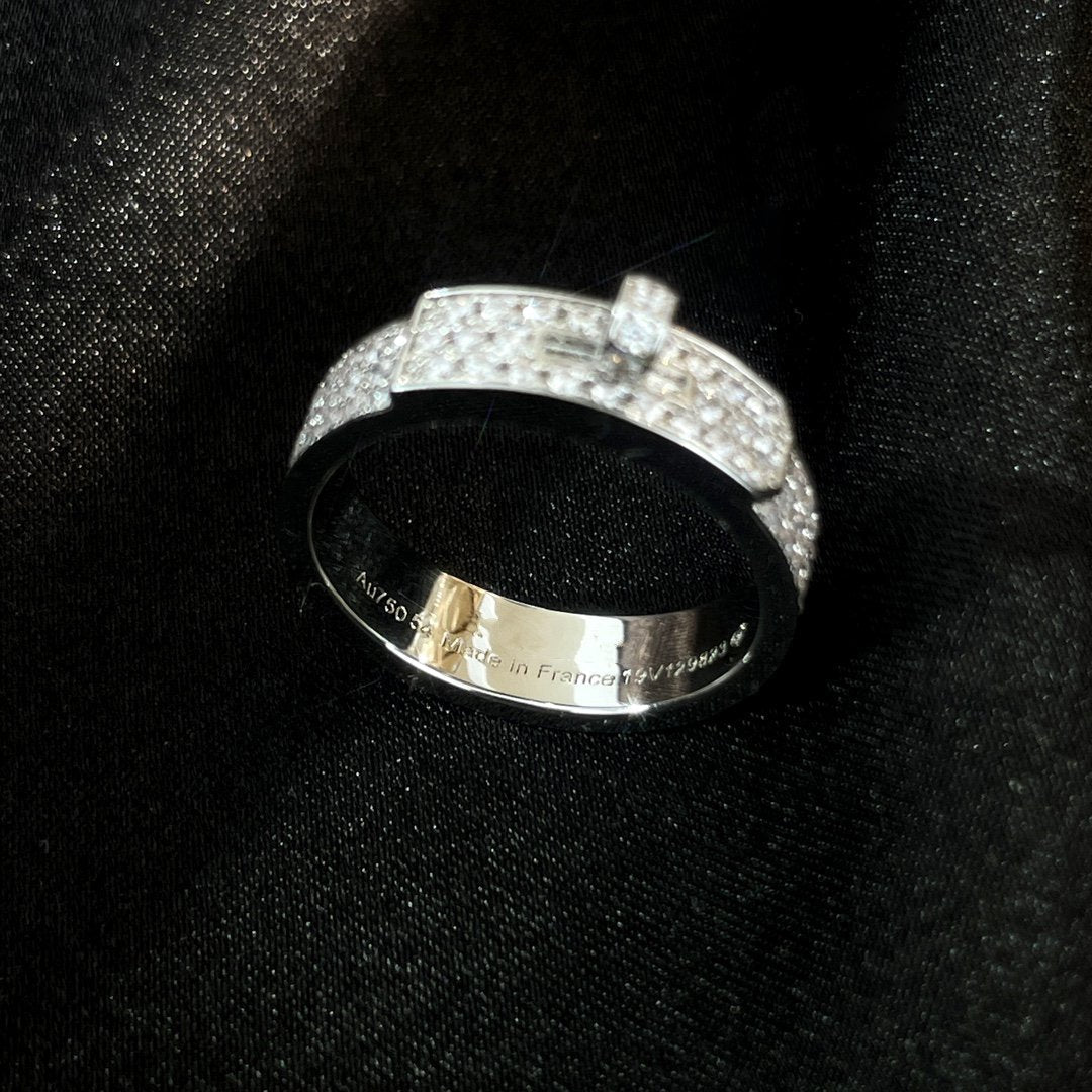 [Echo ]KELLY SILVER DIAMOND RING
