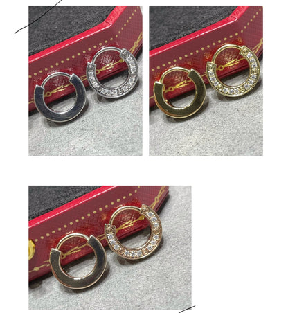 [Echo ]LOVE DIAMOND EARRINGS