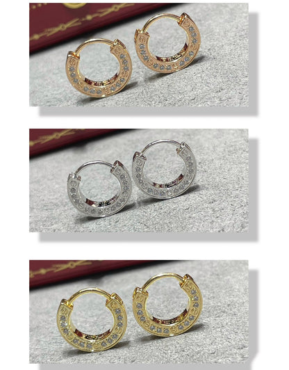 [Echo ]LOVE DIAMOND EARRINGS