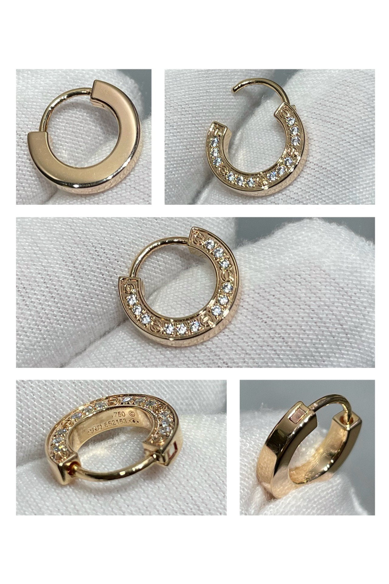 [Echo ]LOVE DIAMOND EARRINGS
