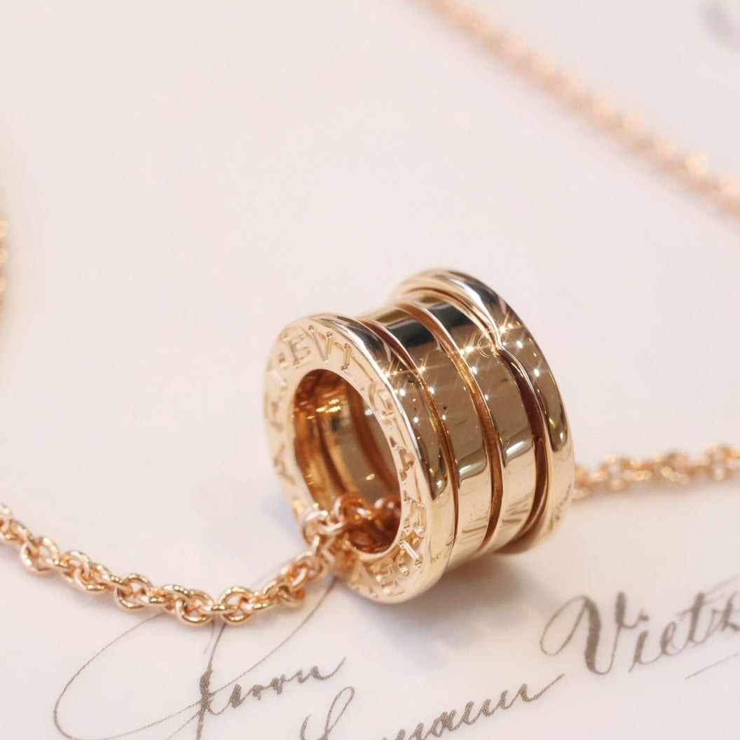 [Echo ]ZERO 1 PINK GOLD NECKLACE
