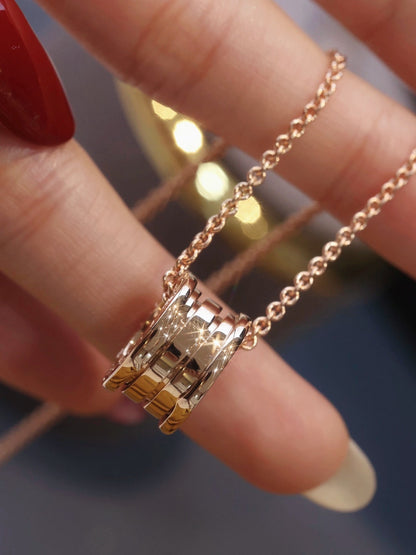 [Echo ]ZERO 1 PINK GOLD NECKLACE