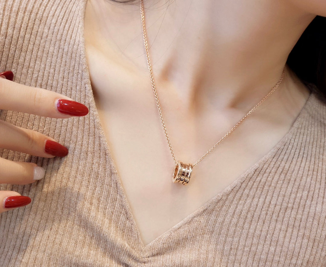 [Echo ]ZERO 1 PINK GOLD NECKLACE