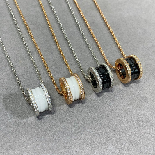 [Echo ]ZERO 1 DIAMOND CERAMIC NECKLACE