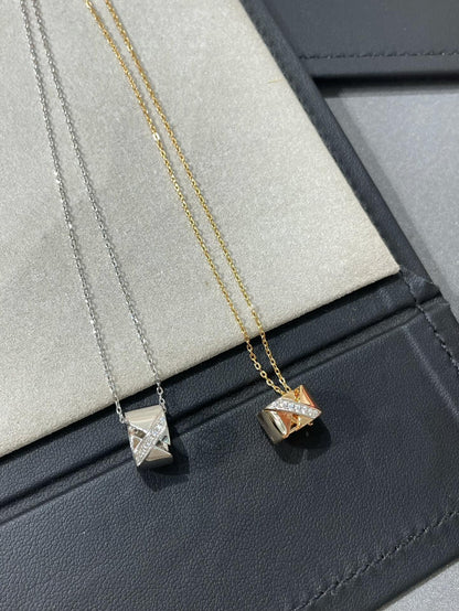 [Echo ]LIENS EVIDENCE DIAMOND NECKLACE
