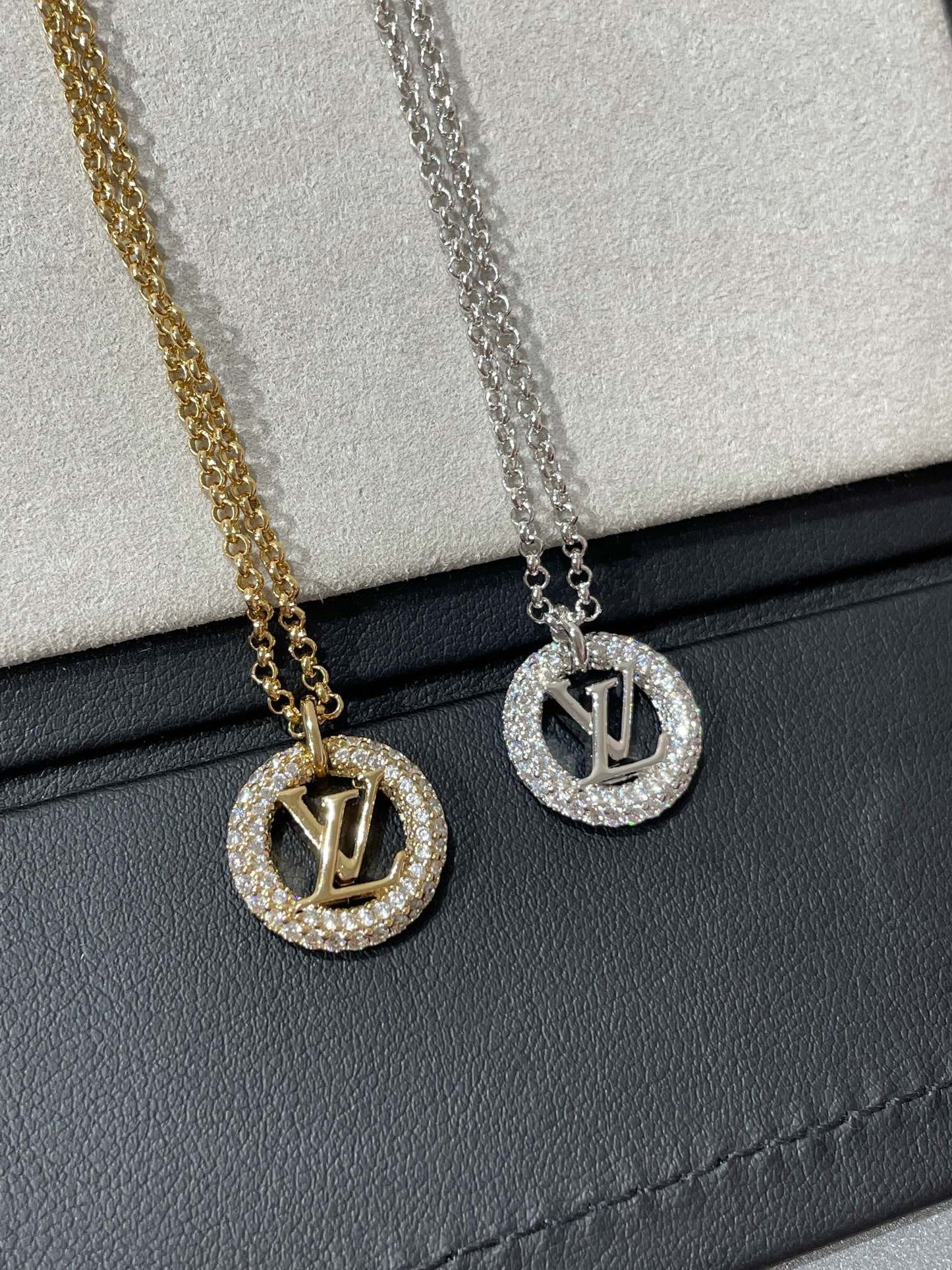 [Echo ]BY NIGHT DIAMOND PAVED NECKLACE