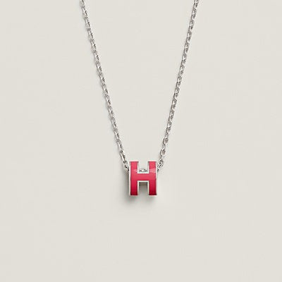 [Echo ]H NECKLACE PINK