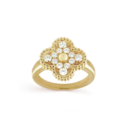 [Echo ]CLOVER DIAMOND RING