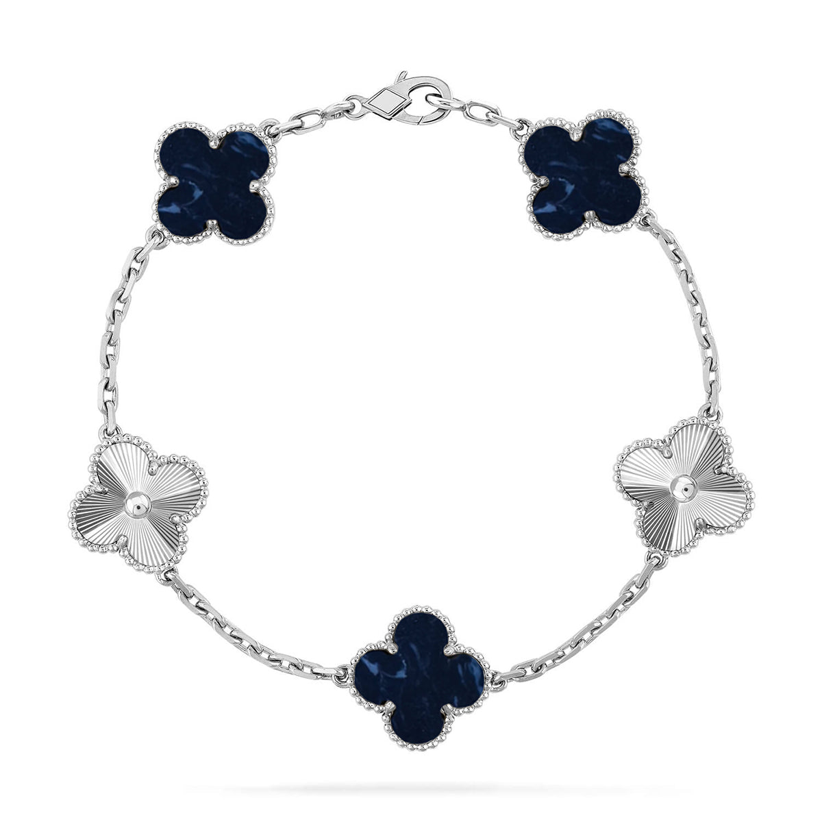 [ECHO ]CLOVER 5 MOTIF PIETERSITE BRACELET COLLECTION