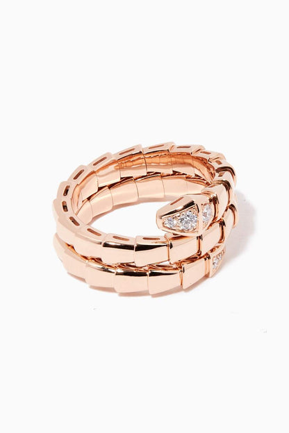 [Echo] SERPENTS DOPPELREIHIGER DIAMANTRING