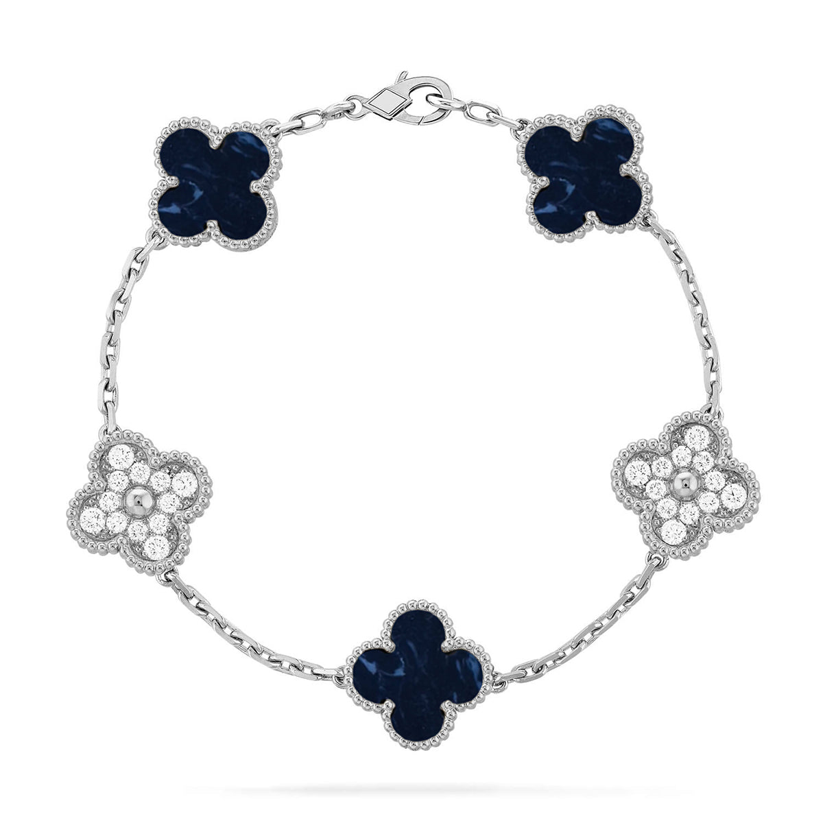 [ECHO ]CLOVER 5 MOTIF PIETERSITE BRACELET COLLECTION