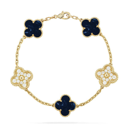 [ECHO ]CLOVER 5 MOTIF PIETERSITE BRACELET COLLECTION