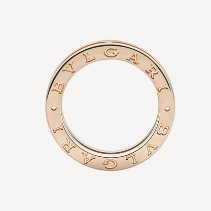[Echo ]ZERO 1 ONE-BAND PAVED DIAMONDS ON THE SPIRAL RING