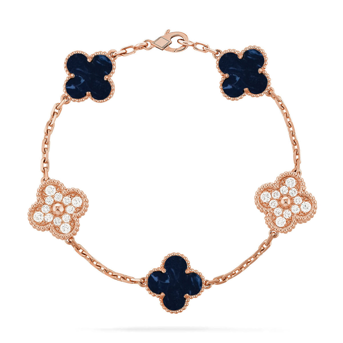 [ECHO ]CLOVER 5 MOTIF PIETERSITE BRACELET COLLECTION